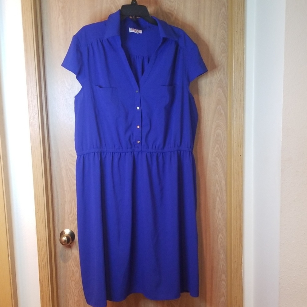 Royal blue dress by R&K originals